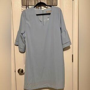 NWT Vneck Bell Sleeve Shift Dress From Amazon Size L
